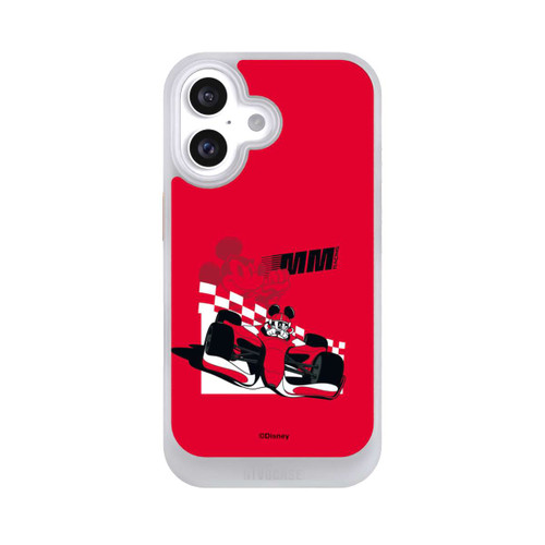 Apple iPhone 16 NIVOcore Micky Maus Racing Legende Rot