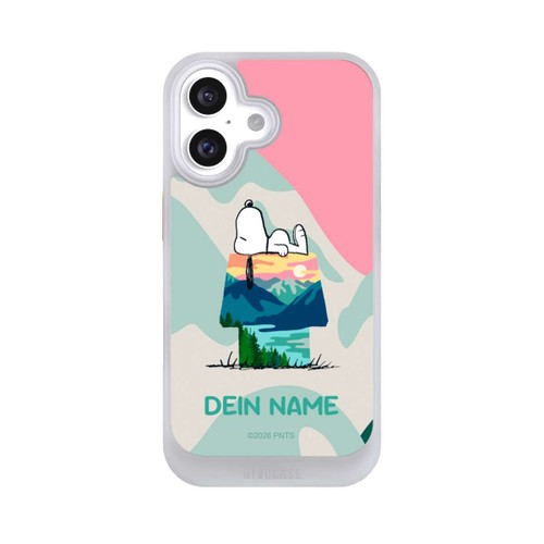 Apple iPhone 16 NIVOcore Snoopy Outdoor Personalisierbar