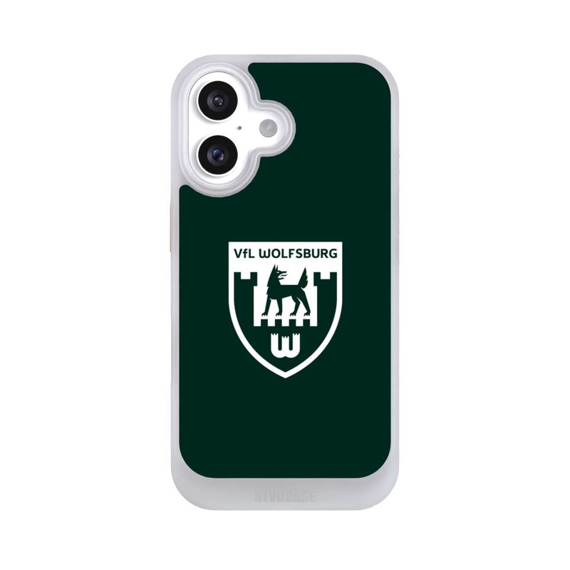 iPhone 16 NIVOcore VfL Wolfsburg Retrowappen Grün