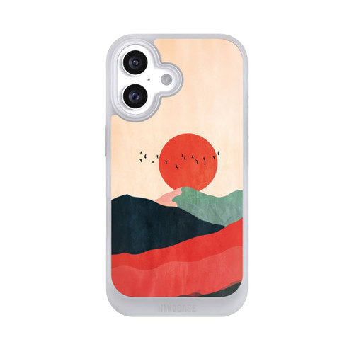 Apple iPhone 16 NIVOcore Zugvögel Kunst