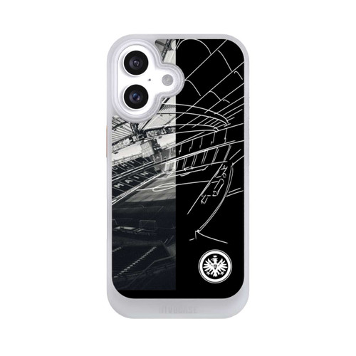Apple iPhone 16 NIVOcore Eintracht Frankfurt Stadion Fotoskizze