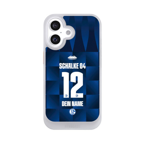 Apple iPhone 16 NIVOcore Schalke 04 Trikot Personalisierbar 26-27