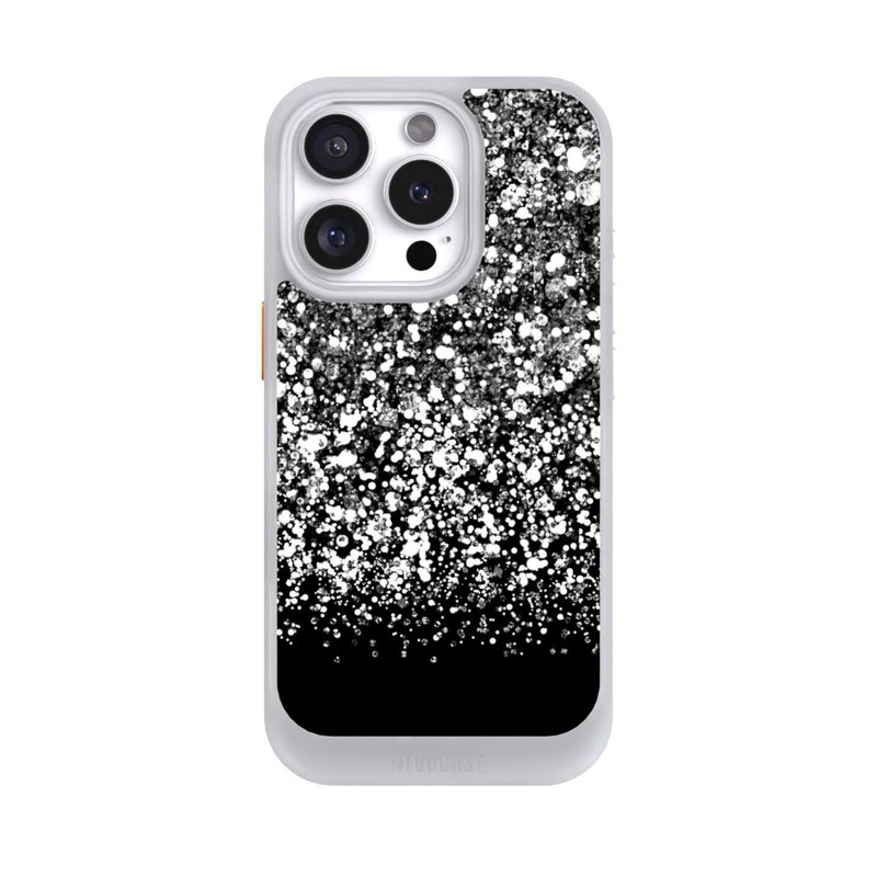 iPhone 16 Pro NIVOcore Schneefall Glitzerlook