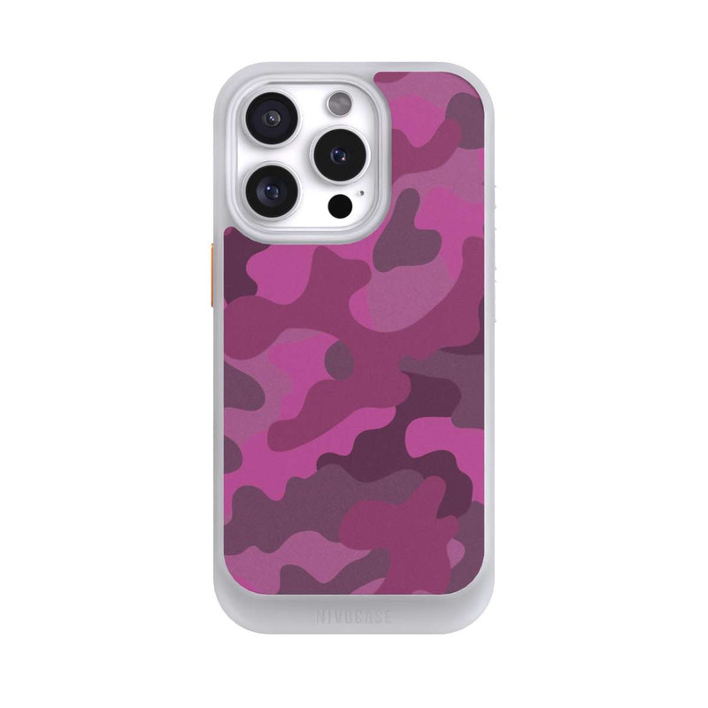 iPhone 16 Pro NIVOcore Pink Denim Camo