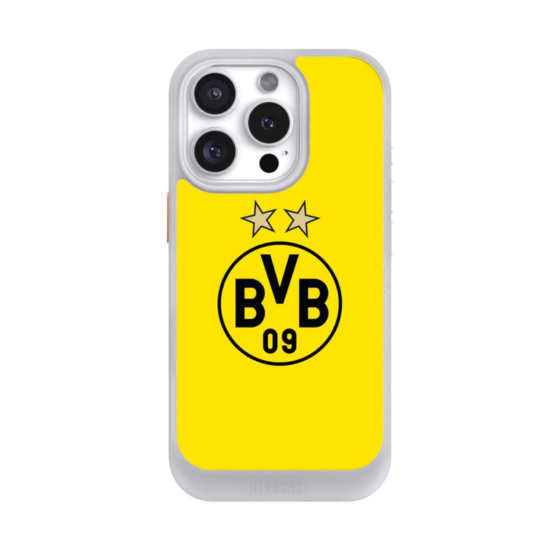 iPhone 16 Pro NIVOcore BVB Gelb / Sterne