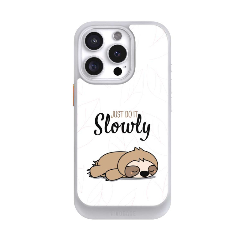 iPhone 16 Pro NIVOcore Just Do It Slowly Sloth