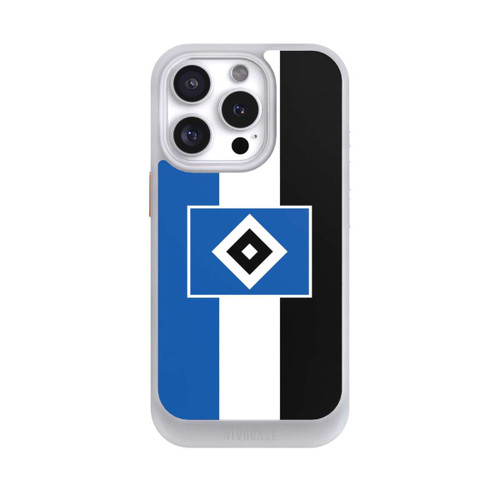 Apple iPhone 16 Pro NIVOcore HSV Streifen - Blau-Weiß-Schwarz