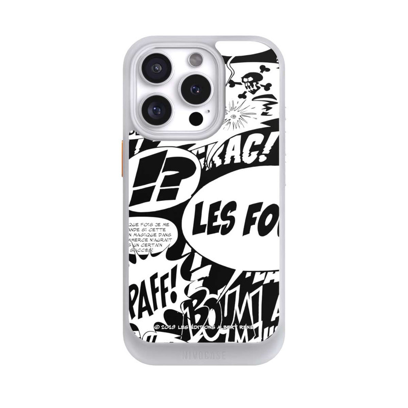 iPhone 16 Pro NIVOcore Speech Bubbles Asterix Black
