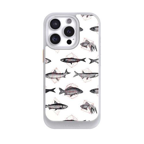 Apple iPhone 16 Pro NIVOcore Fische in Geometrie
