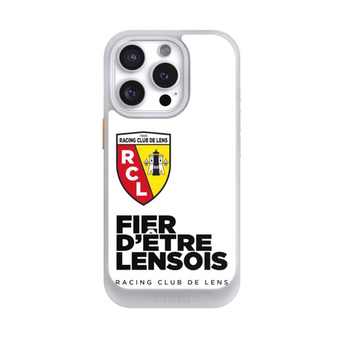 Apple iPhone 16 Pro NIVOcore RC Lens Fier D'être Lensois - Weiß