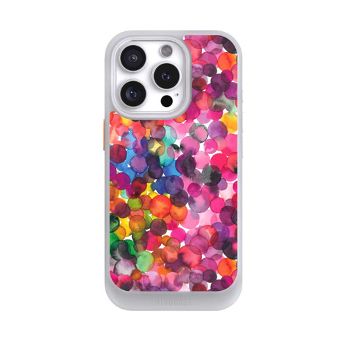 Apple iPhone 16 Pro NIVOcore Überlappende Aquarellpunkte