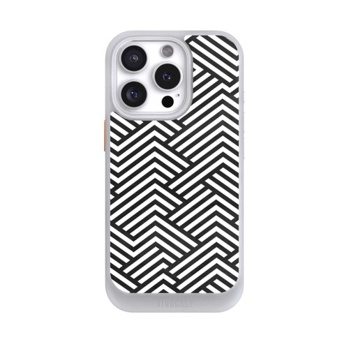 Apple iPhone 16 Pro NIVOcore ZigZag noir et blanc