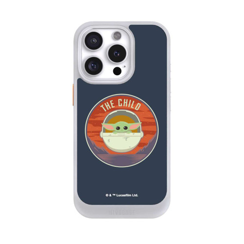Apple iPhone 16 Pro NIVOcore The Child Abzeichen Blau