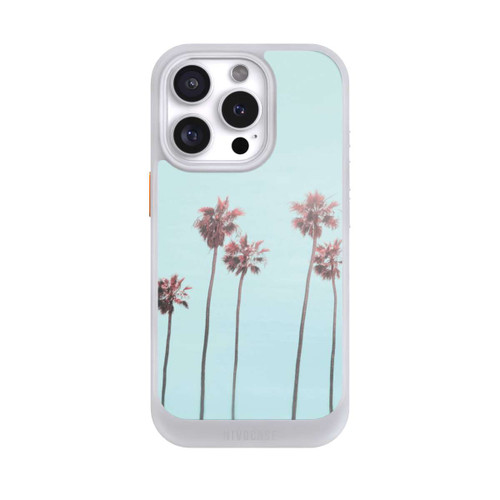 Apple iPhone 16 Pro NIVOcore Hellrosa Strandpalme Paradies