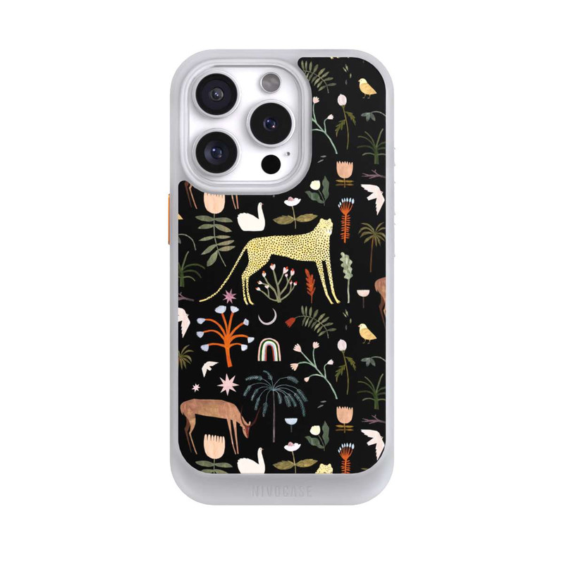 iPhone 16 Pro NIVOcore Wilde Gartenbuchstaben von Léa Le Pivert