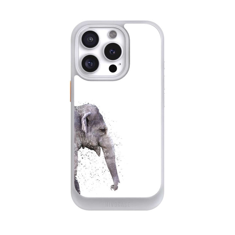 iPhone 16 Pro NIVOcore Portrait d'éléphant
