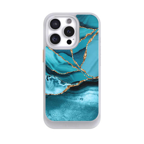 Apple iPhone 16 Pro NIVOcore Marbre Bleu Glacier
