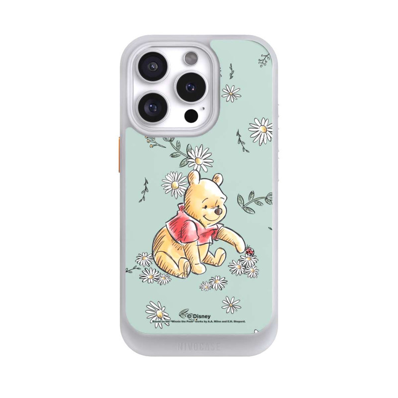 iPhone 16 Pro NIVOcore Winnie Puuh Gänseblümchen und Käfer Liebe