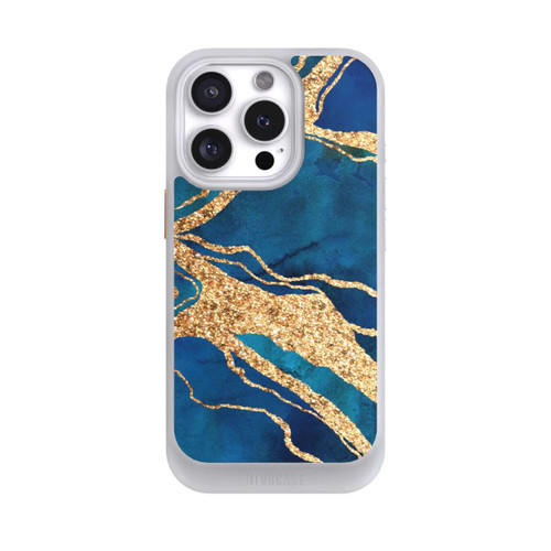 Apple iPhone 16 Pro NIVOcore Edelstein Blaugold