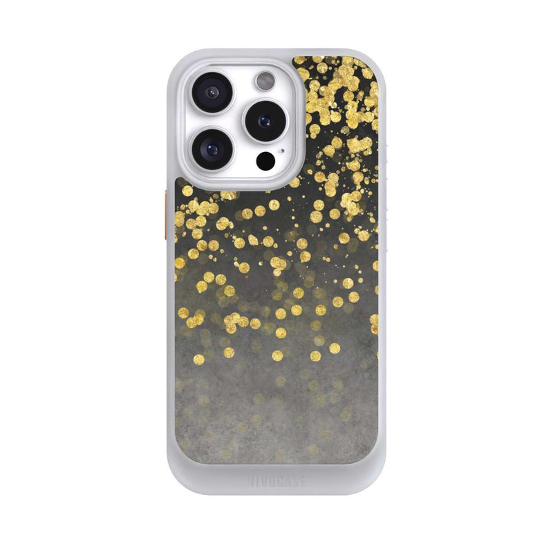 iPhone 16 Pro NIVOcore Golden Glamour Rain
