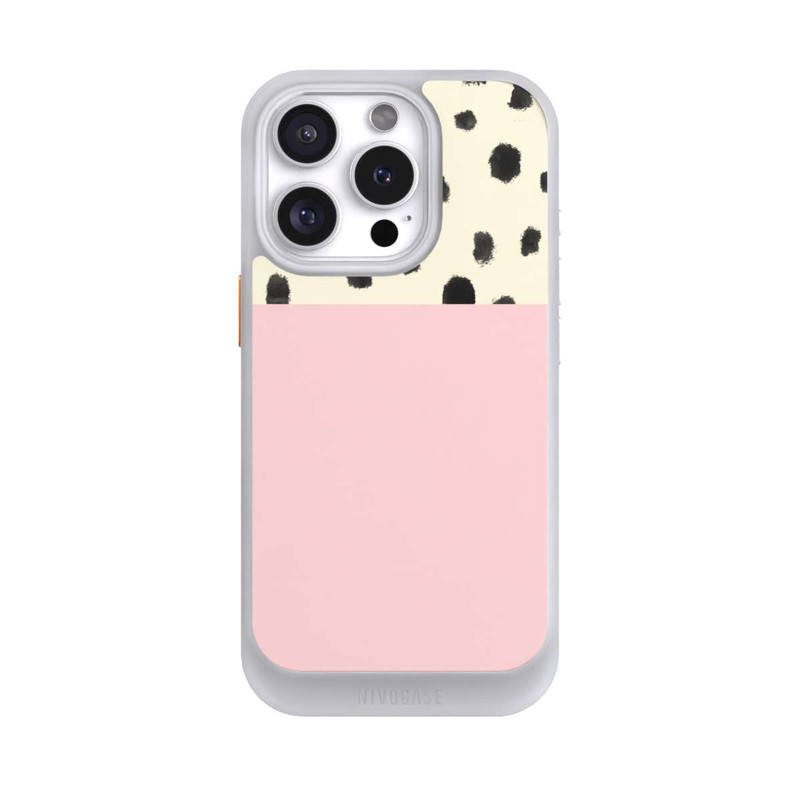 iPhone 16 Pro NIVOcore Punkte und Rosa