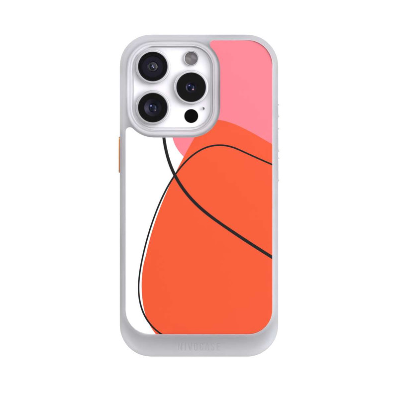 iPhone 16 Pro NIVOcore Meine orangefarbene Kunst
