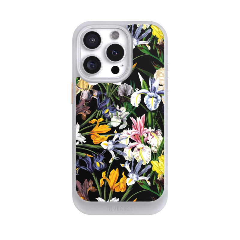 iPhone 16 Pro NIVOcore Dark Wildflower Wallpaper