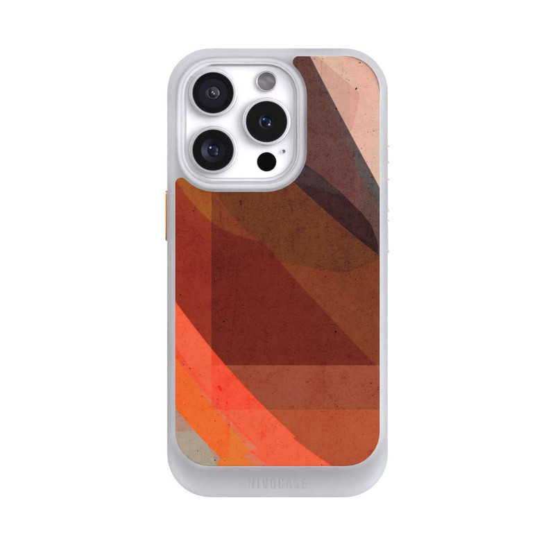 iPhone 16 Pro NIVOcore Welle Rostrot
