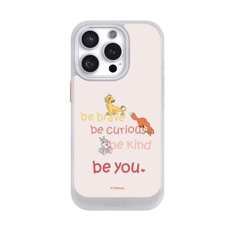 iPhone 16 Pro NIVOcore Be Brave Be Curious Be Kind Be You