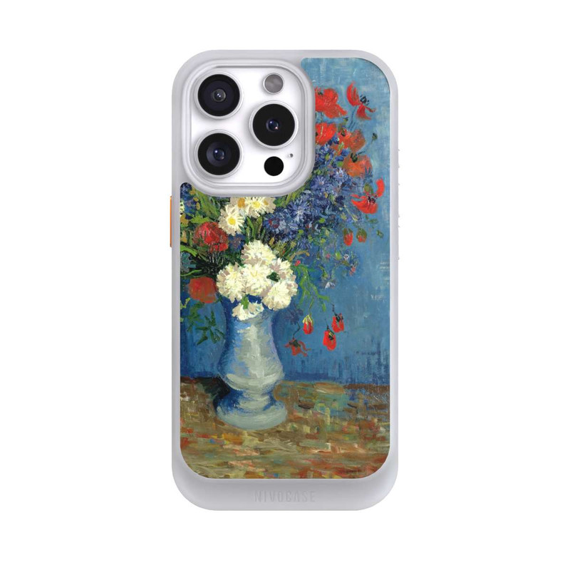 iPhone 16 Pro NIVOcore Vase avec Bleuets et Coquelicots - Vicent Van Gogh