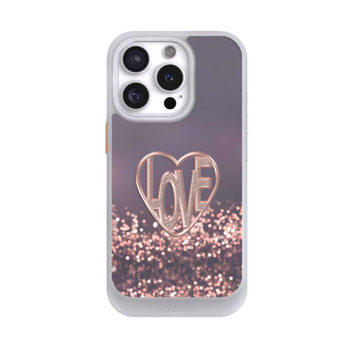 Apple iPhone 16 Pro NIVOcore Love Glitter Pink