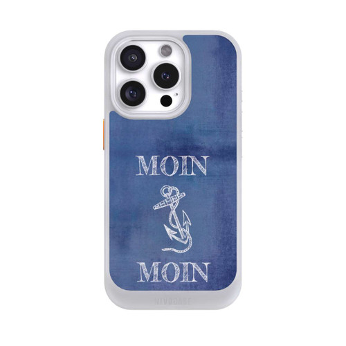 Apple iPhone 16 Pro NIVOcore Moin Anker grunge blau