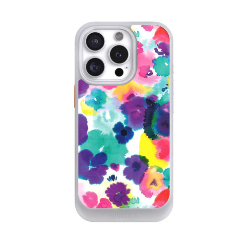 Apple iPhone 16 Pro NIVOcore Fleurs aquarelles abstraites
