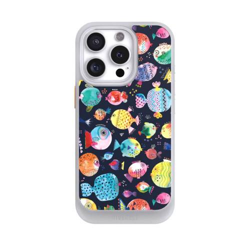 Apple iPhone 16 Pro NIVOcore Plage Puffer poissons Enfant Marine