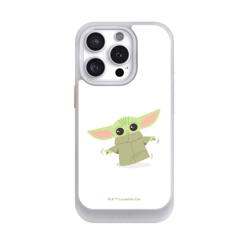 iPhone 16 Pro NIVOcore Baby Yoda läuft