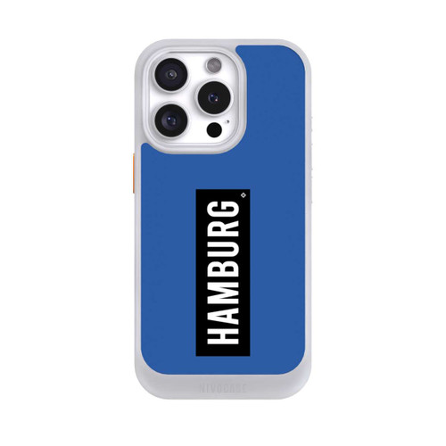 Apple iPhone 16 Pro NIVOcore HSV Hamburg Schwarz Blau