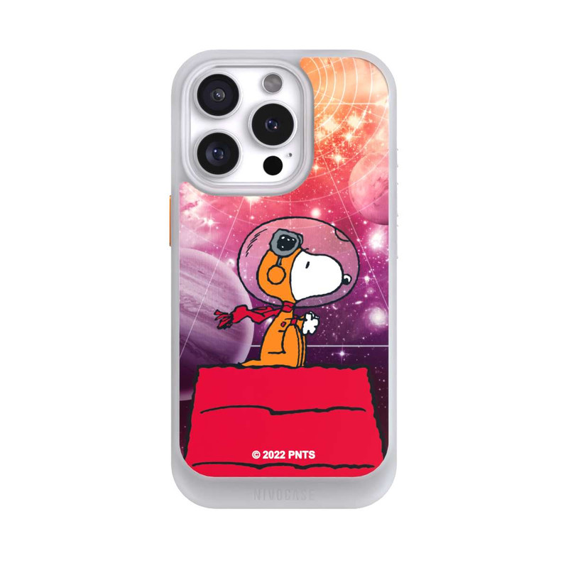 iPhone 16 Pro NIVOcore Snoopy Weltraumreisender Planet