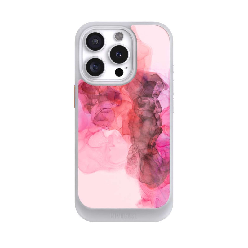 iPhone 16 Pro NIVOcore Alcohol Ink Fuchsia Fantasy