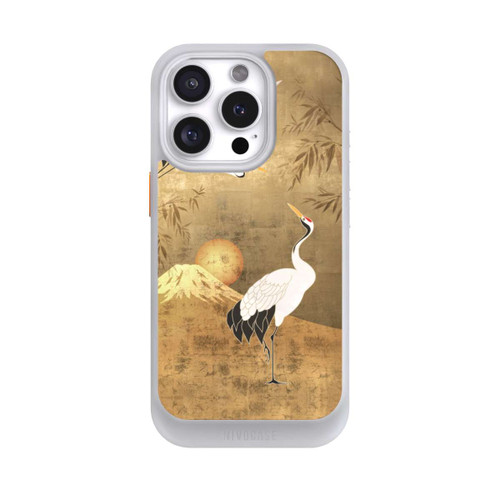 Apple iPhone 16 Pro NIVOcore Cranes Gold Japan 1