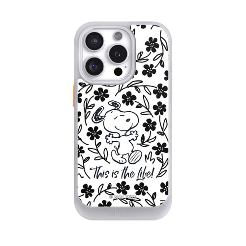 Apple iPhone 16 Pro NIVOcore Snoopy schwarz und weiß This Is The Life