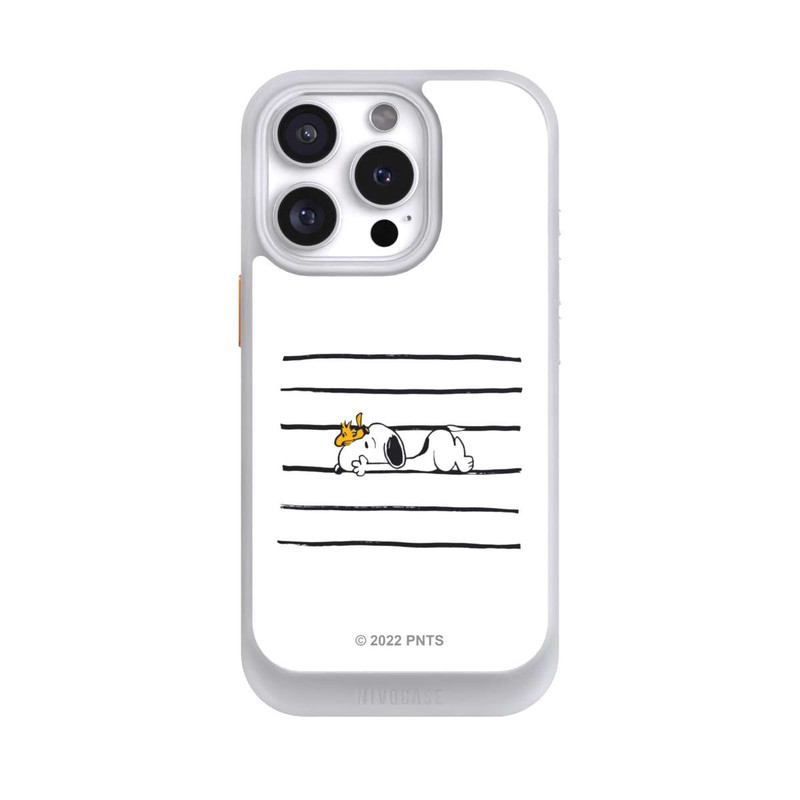 iPhone 16 Pro NIVOcore Snoopy Woodstock Streifen