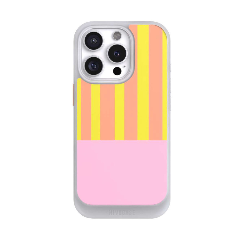 iPhone 16 Pro NIVOcore Neonfarbige Streifen