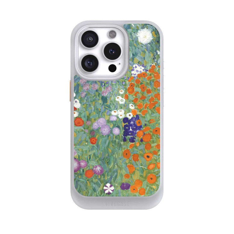 iPhone 16 Pro NIVOcore Jardin en Fleur - Gustav Klimt