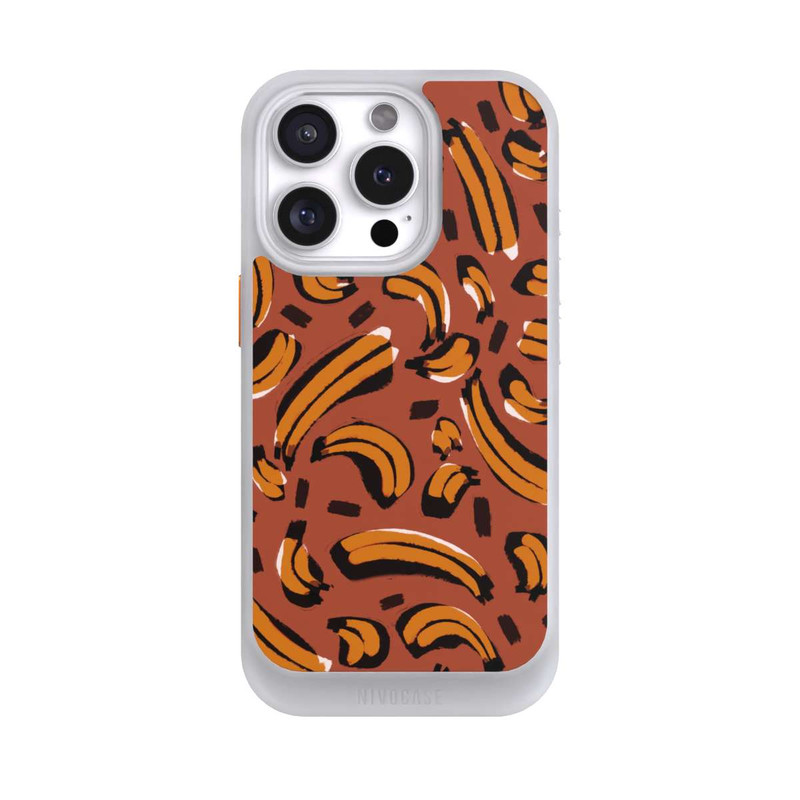 iPhone 16 Pro NIVOcore Abstrakte Bananen Muster
