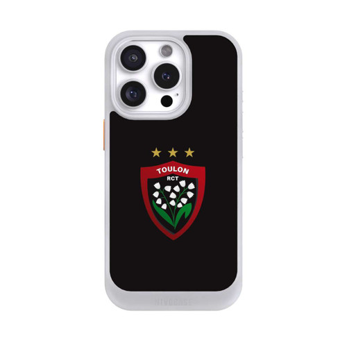 Apple iPhone 16 Pro NIVOcore RC Toulonnais Logo Schwarz