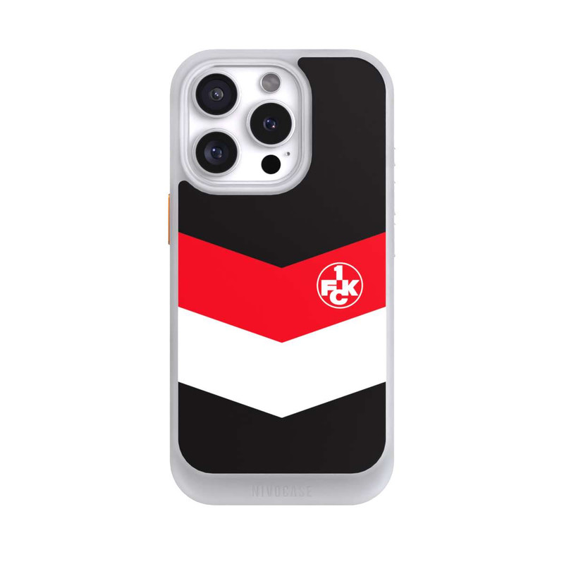 iPhone 16 Pro NIVOcore 1.FCK Blockstreifen Design