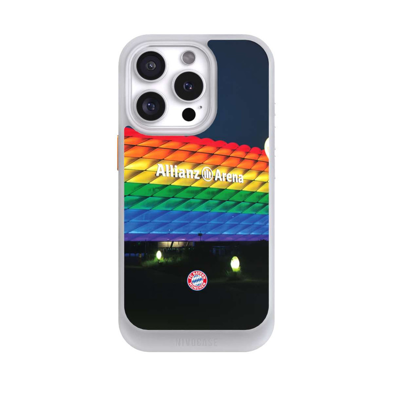 iPhone 16 Pro NIVOcore Allianz Arena Regenbogen