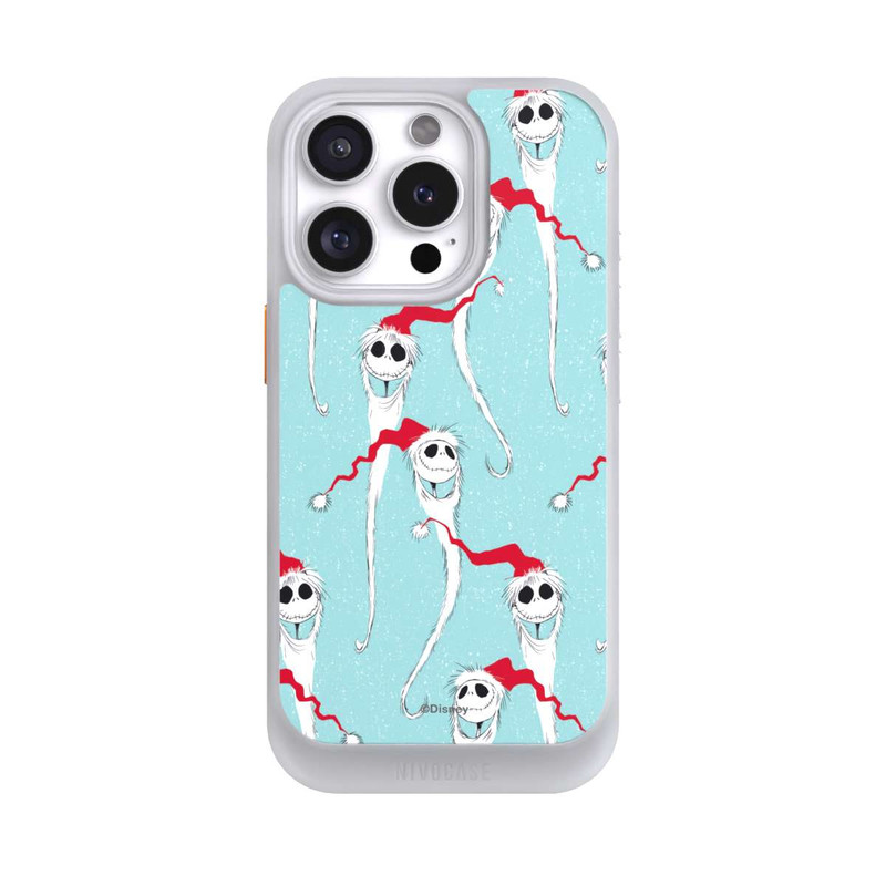 iPhone 16 Pro NIVOcore The Nightmare before Christmas Skeleton Pattern