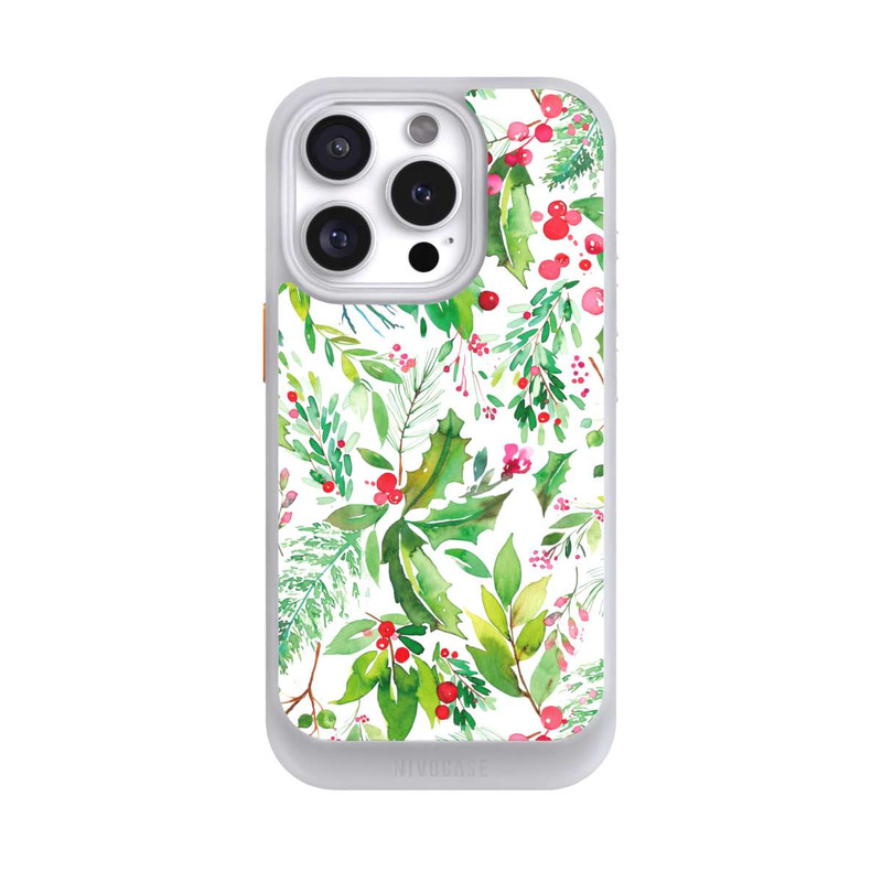 iPhone 16 Pro NIVOcore Weihnachtlicher Palmenzweig Natur