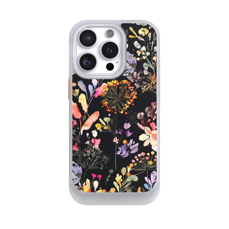 iPhone 16 Pro NIVOcore Wilde Gräser schwarz